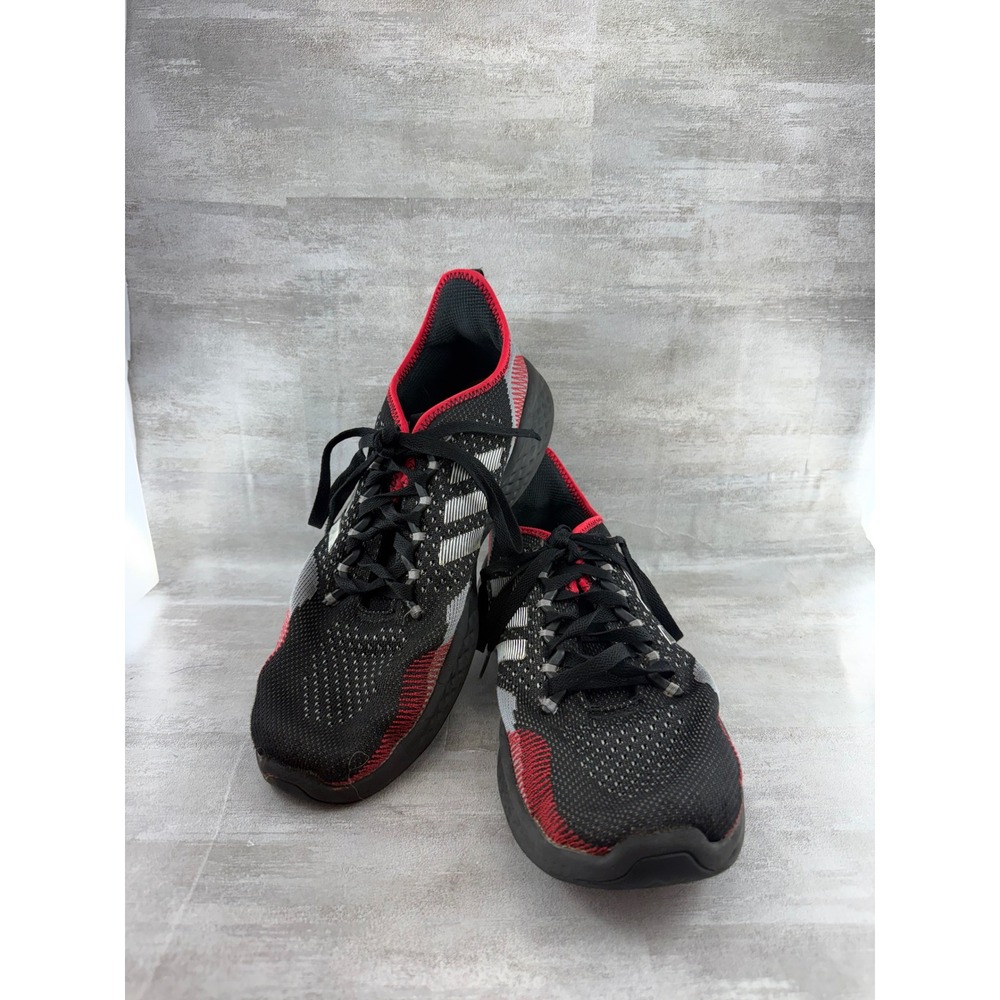 Adidas Fluidflow 2.0 Men Running Shoes Black Grey Red HP9619 Size 11